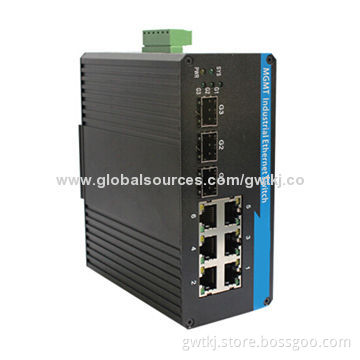 Gigabit managed industrial Ethernet switch,support Web,CLI,Telnet/serial console,SNMP management